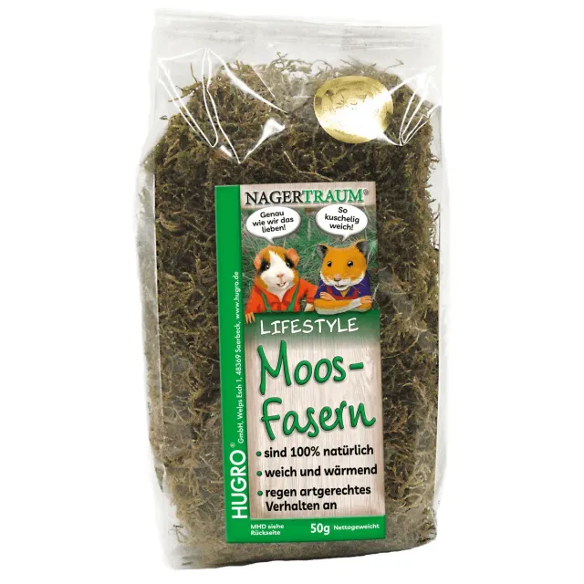 Bounty Paradise NT Moosfasern nestmateriaal 50 gr natuurlijk