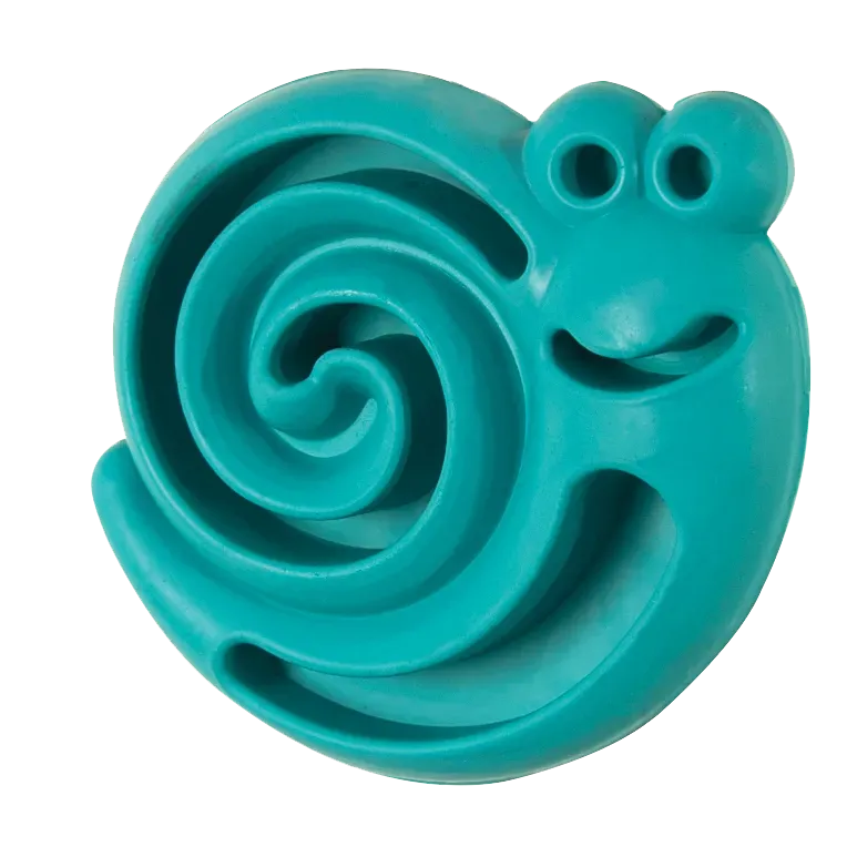 Natures Instinct Hero Puppy Sammy the Snail puppyspeelgoed roze rubber