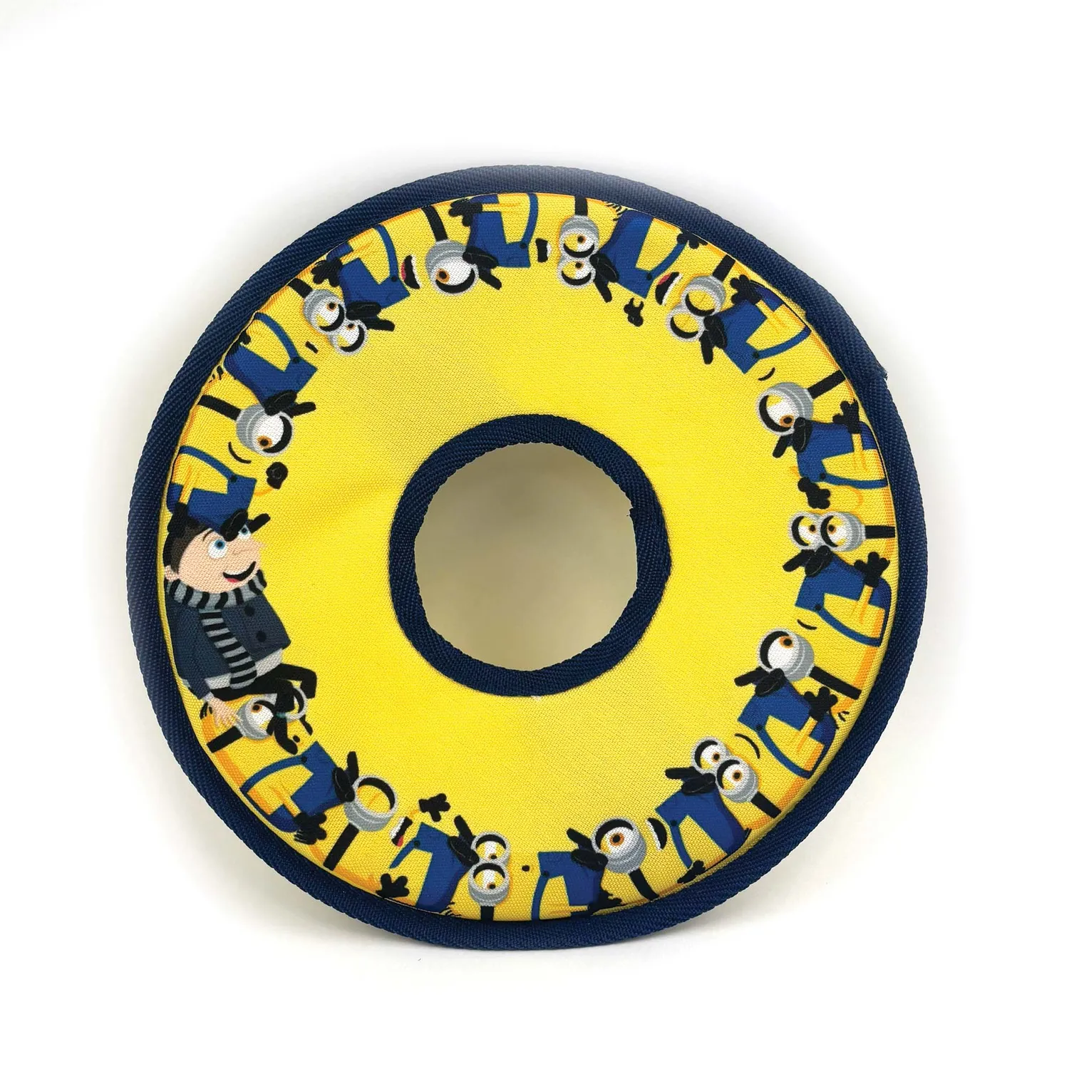 Nature First Minion Canvas frisbee hond 25 cm met piep