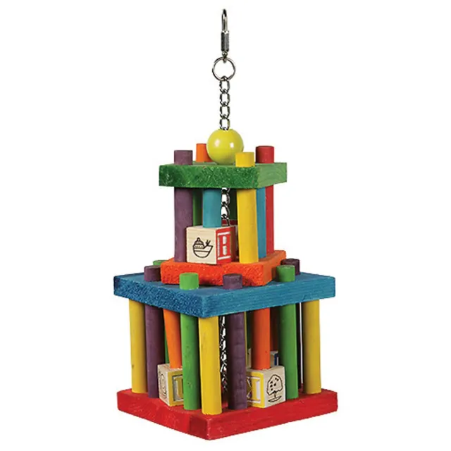 Nature First Building Block Maze vogelspeelgoed doolhof hout