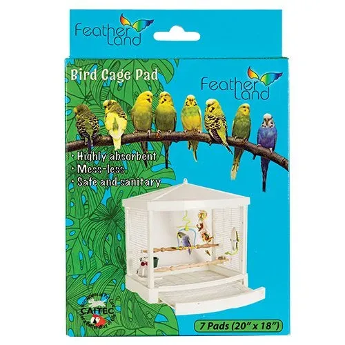 Natures Instinct Cage Pad Liners kooimatten vogel wegwerp