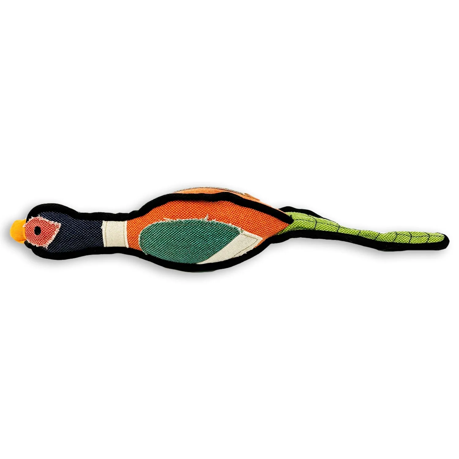 Nature First Gaudy Game Pheasant hondenspeelgoed met pieper stevig