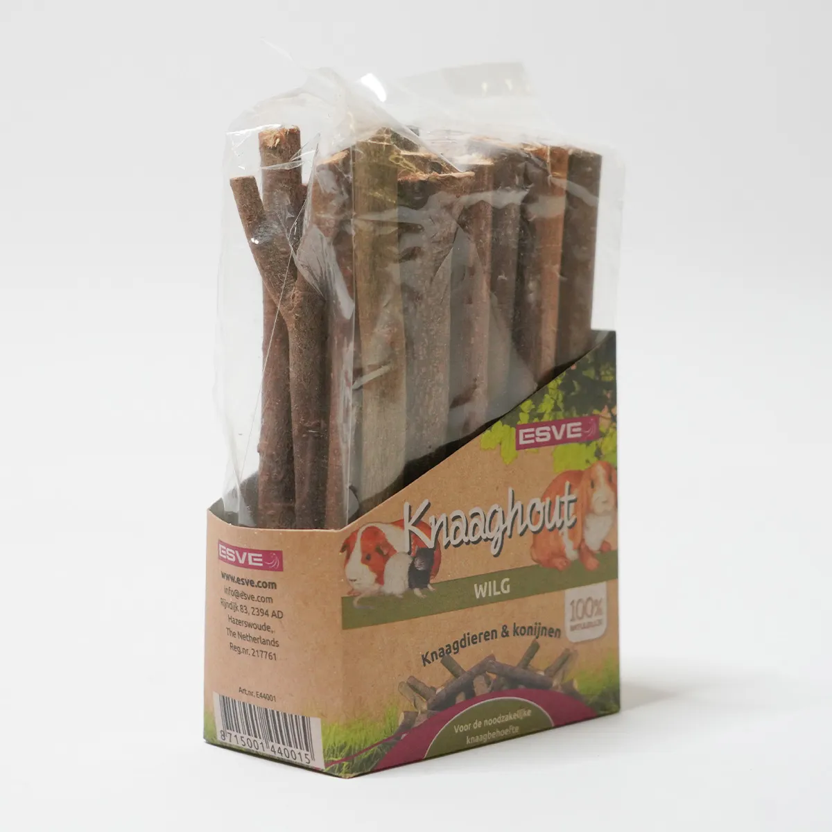 Jouw Konijn Originals knabbelhout wilg natuurlijk knaaghout