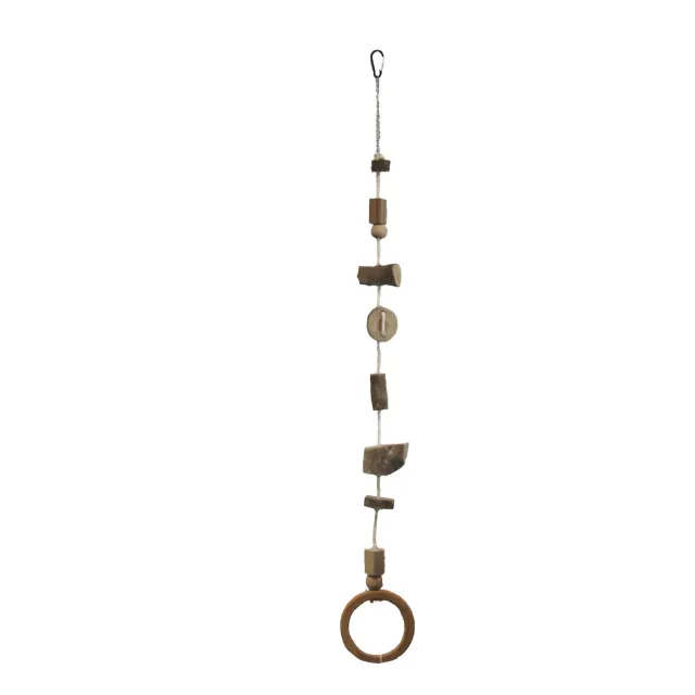Bounty Paradise Indo Toy vogelspeelgoed 97 cm mahonie