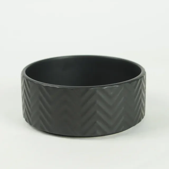 Jouw Konijn Originals Black mozaïek bowl M voerbak