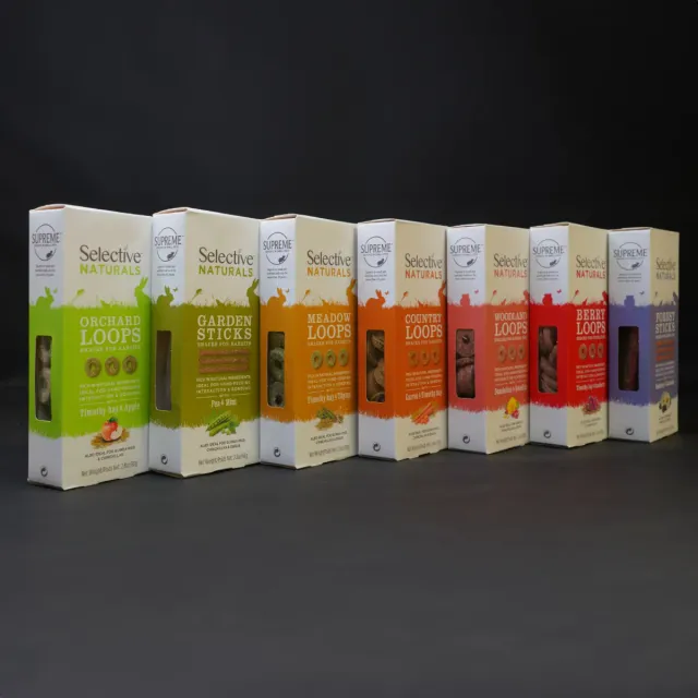 Jouw Cavia Naturals knaagsnack set van 7 vezelrijk