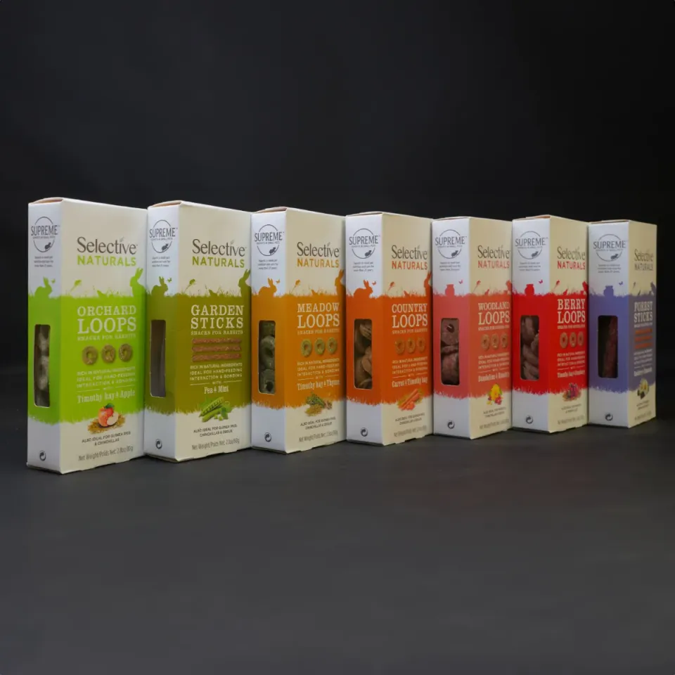 Jouw Cavia Naturals knaagsnack set van 7 vezelrijk