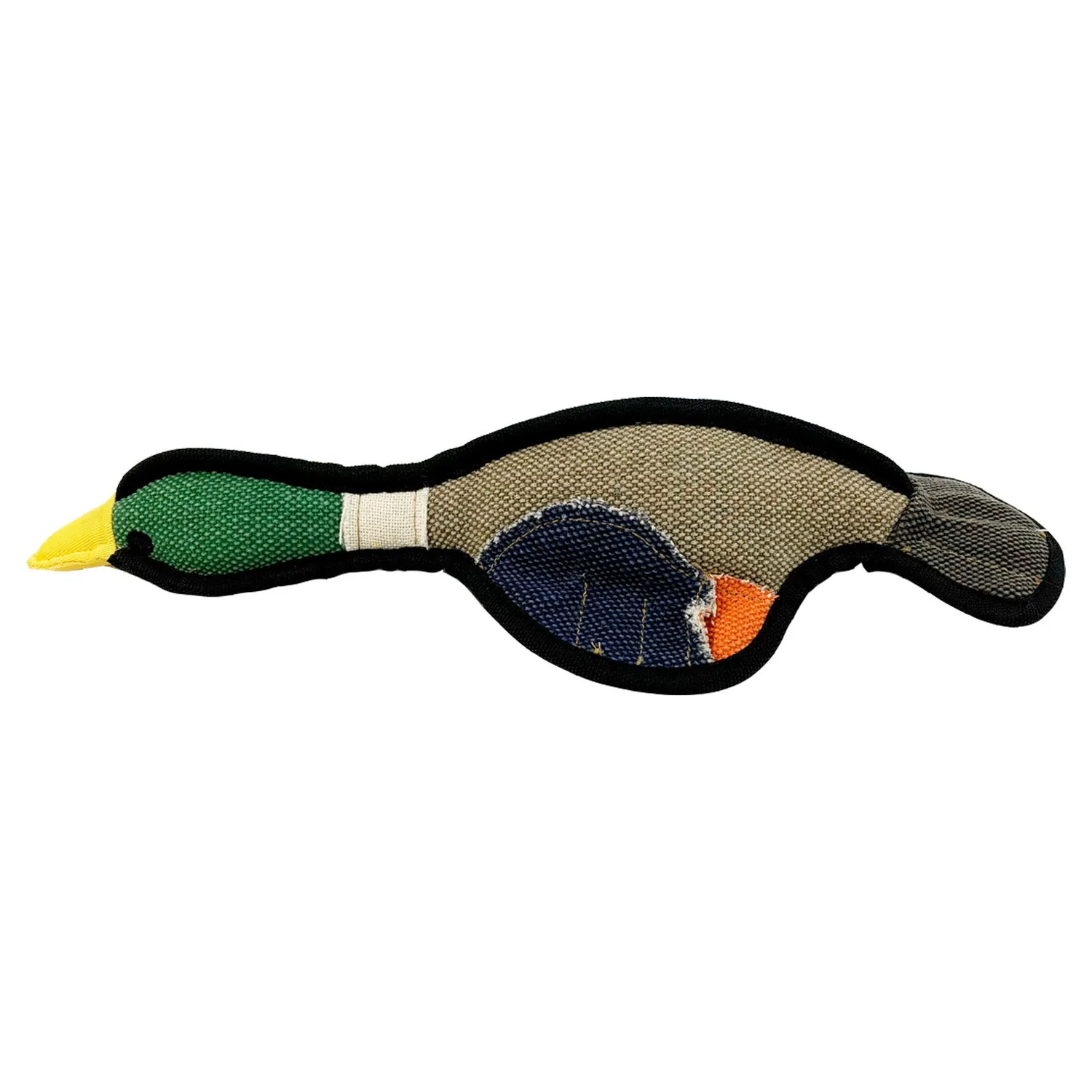 Nature First Gaudy Game Mallard hondenspeelgoed stevig met piep