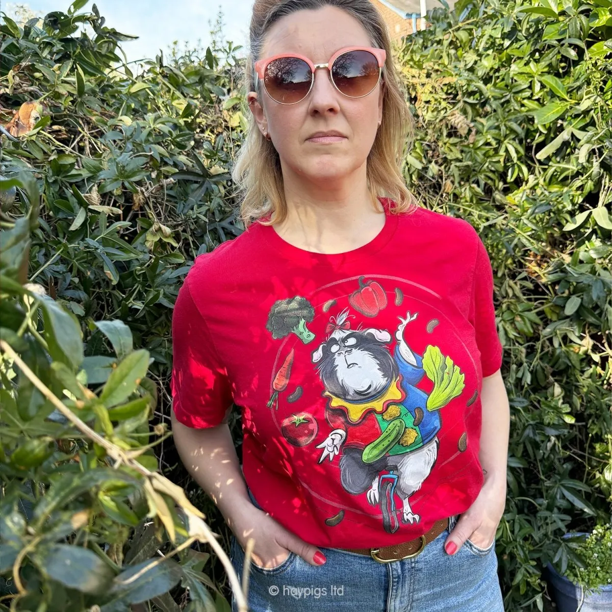 HayPigs Juggling Life T-shirt cavia unisex katoen jongleren