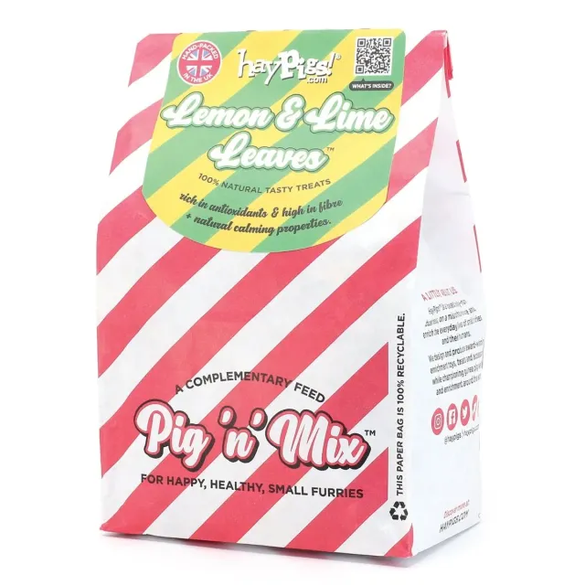 HayPigs Lemon & Lime Leaves snack 90 g navulzak