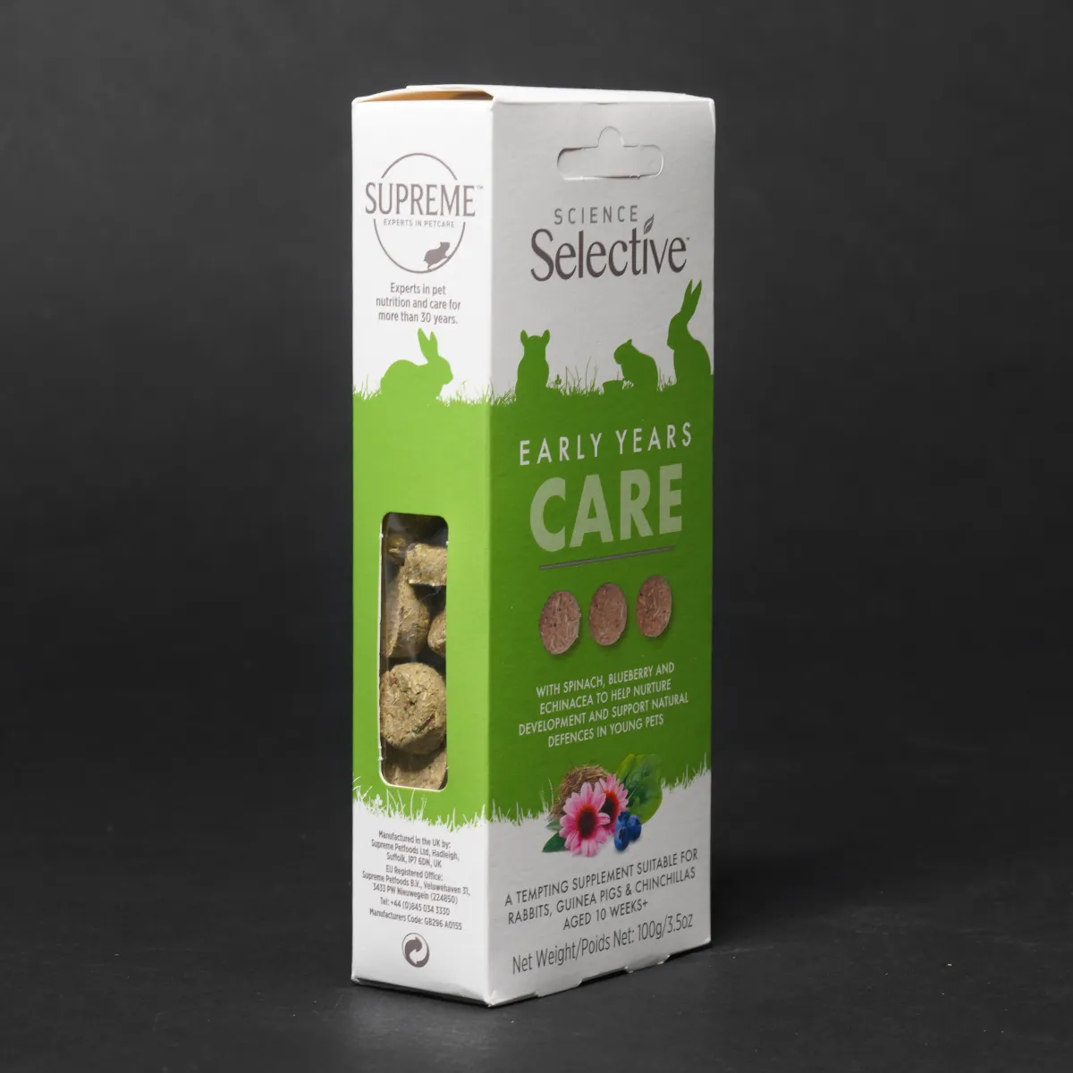 Jouw Cavia Care Treats Early Years snack jong konijn suikervrij