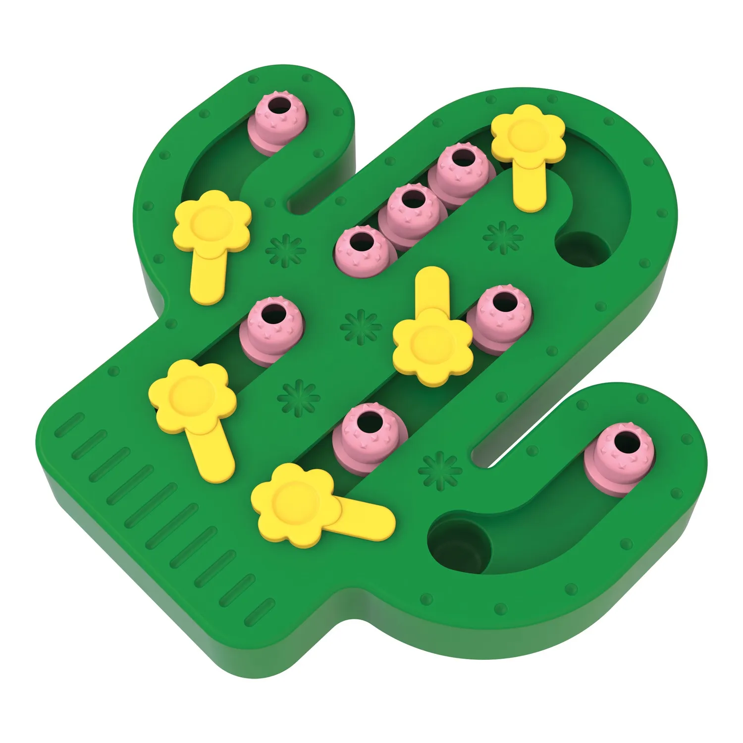 Nature First Cactus voerpuzzel kat en hond met schuifjes