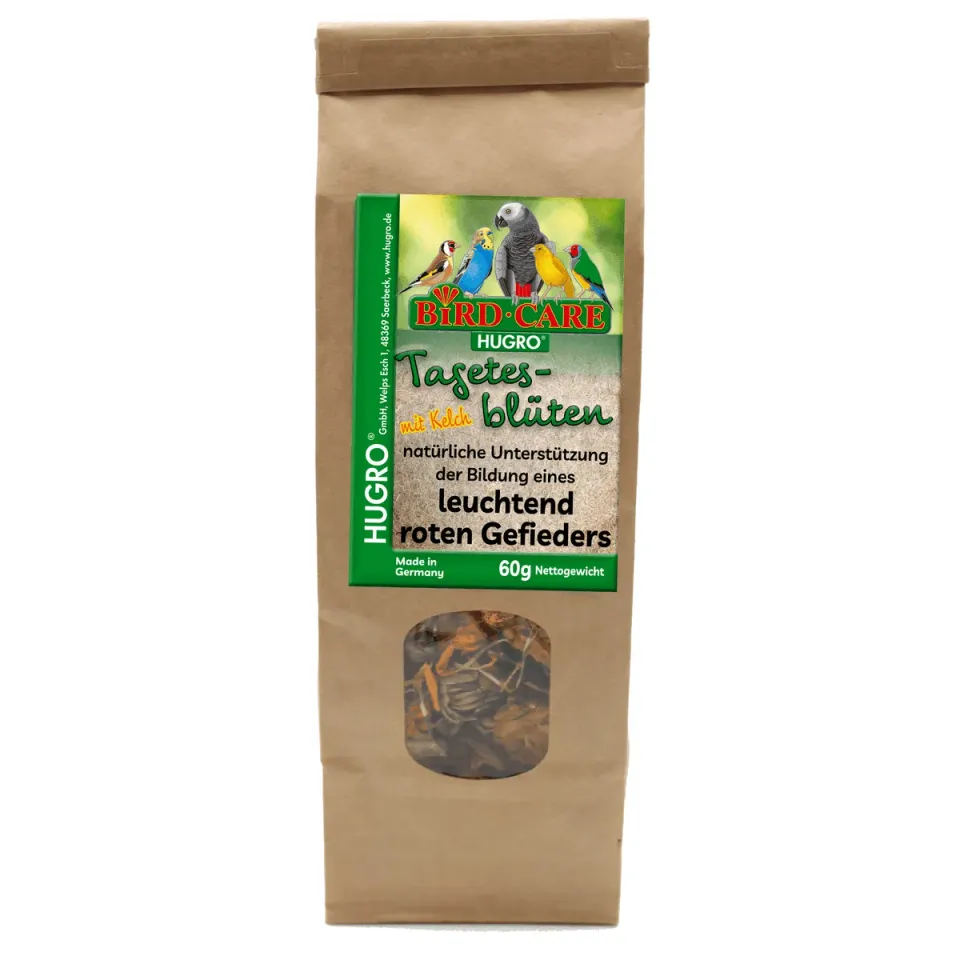 Bounty Paradise BC Tagetesblüten vogelsnack 60 gram geel