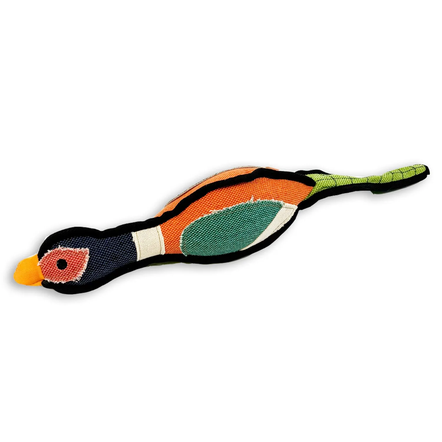 Nature First Gaudy Game Pheasant hondenspeelgoed met pieper stevig