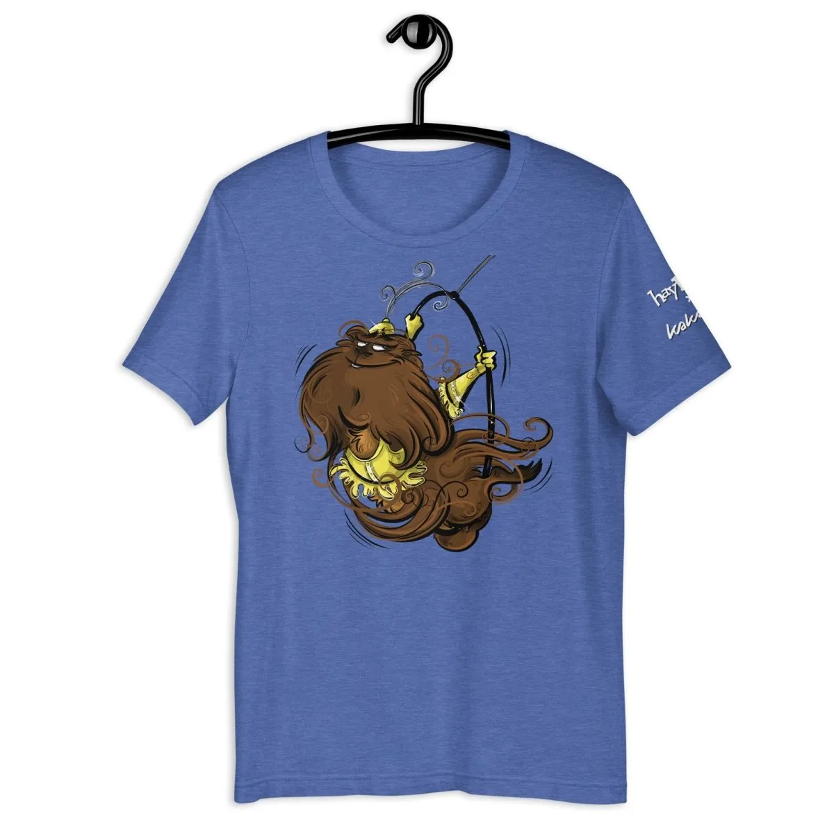 HayPigs The Swinging Sow t-shirt unisex katoen zwart