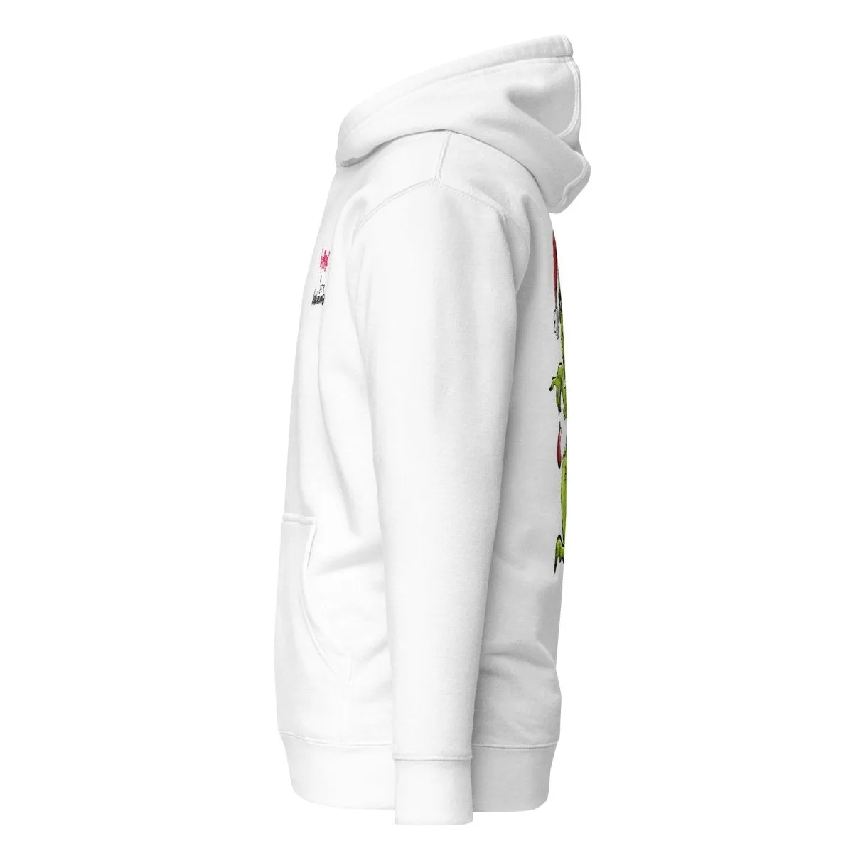 HayPigs The Green Grump hoodie unisex katoen
