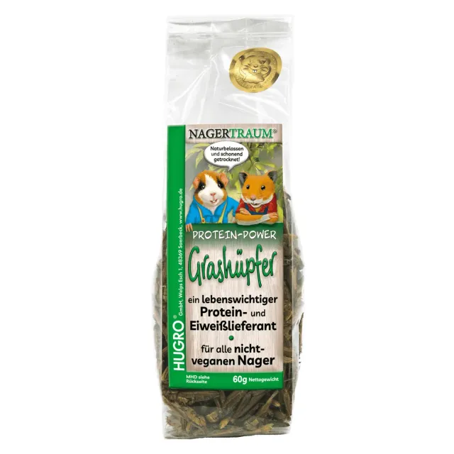 Bounty Paradise Grashoppers snack gedroogd 60 gr