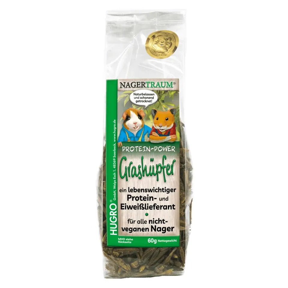 Bounty Paradise Grashoppers snack gedroogd 60 gr