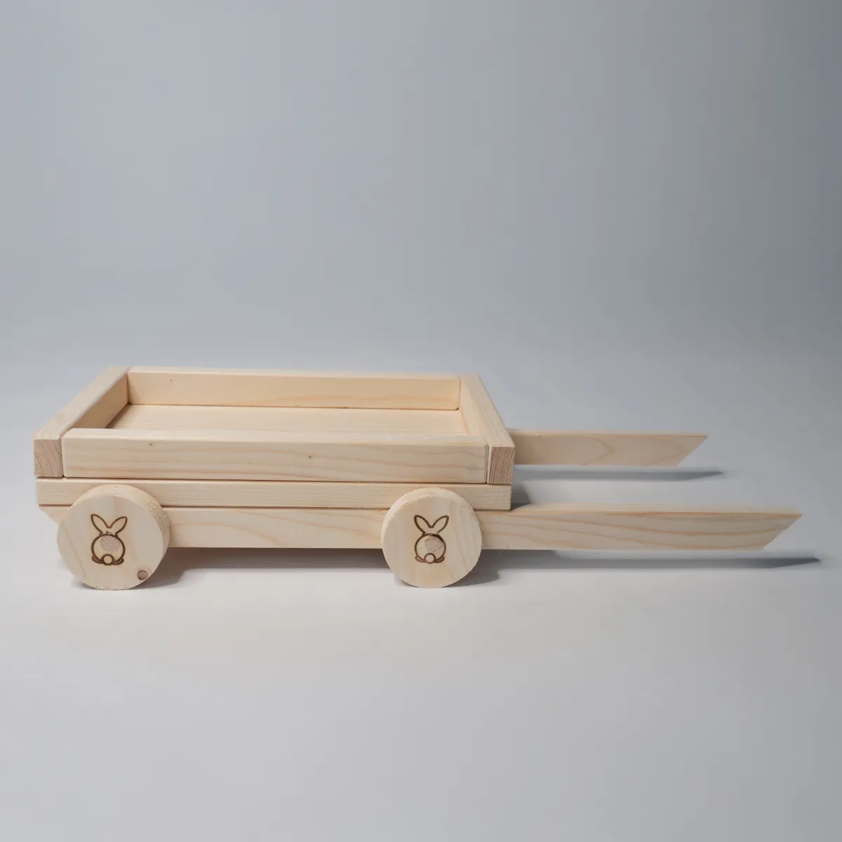 Jouw Konijn Originals Snackwagen snackkar m onbewerkt vuren
