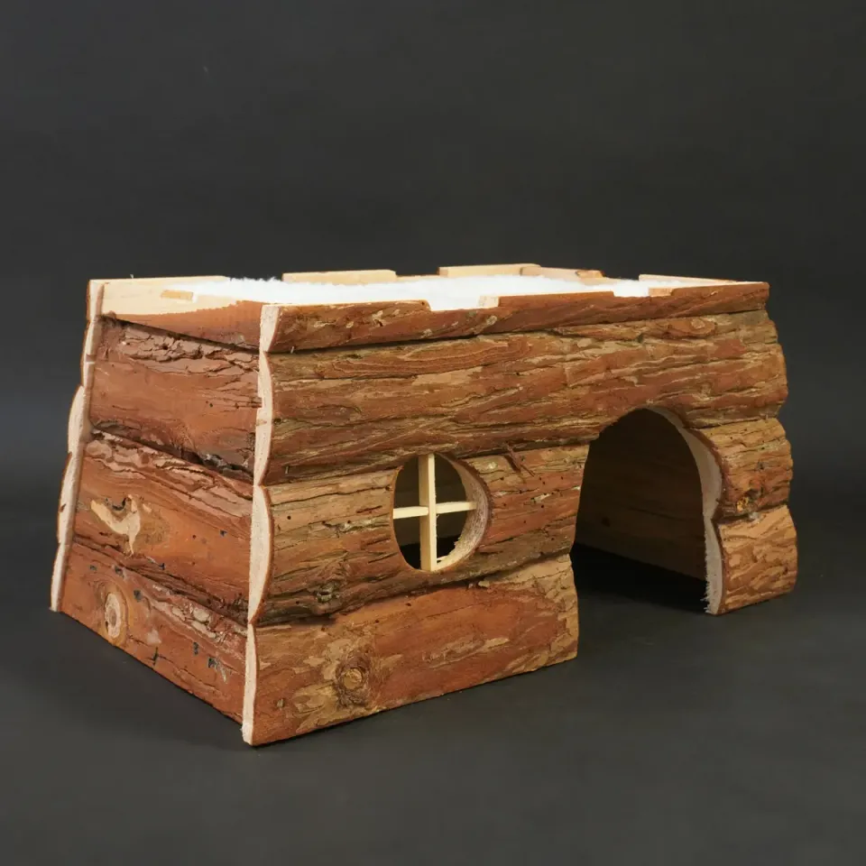 Jouw Cavia Hide Cottage schuilhuis hout cavia
