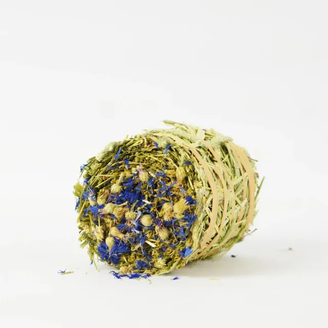 Jouw Konijn Originals Hay Cake hooikoek korenbloem
