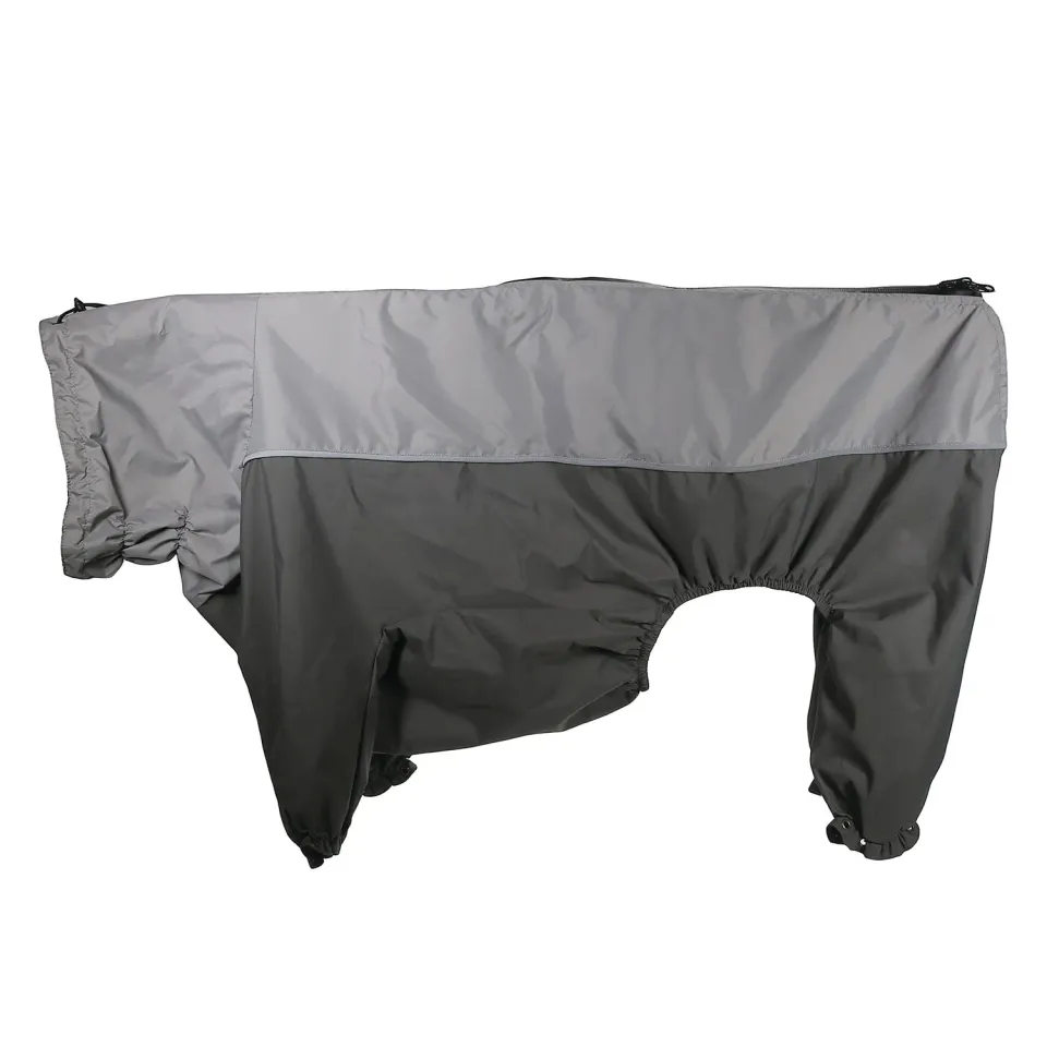 Nature First Kudos Waterproof Mud Suit hondenjas Pewter Small winddicht