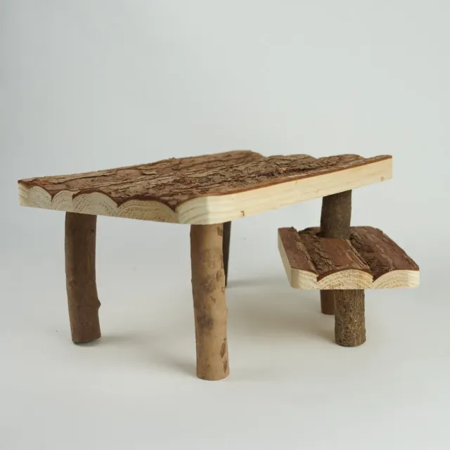 Jouw Konijn Originals Relax Plateau Plus ligplank hout