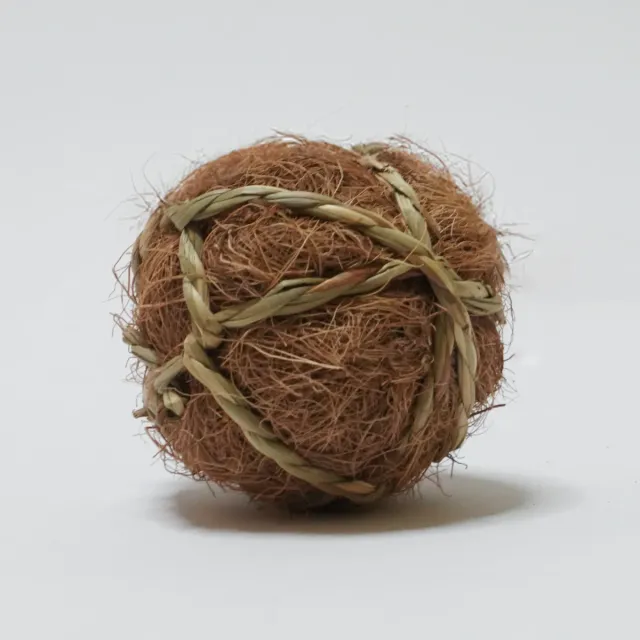 Jouw Konijn Originals Kokosbal knaagspeelbal zeegras