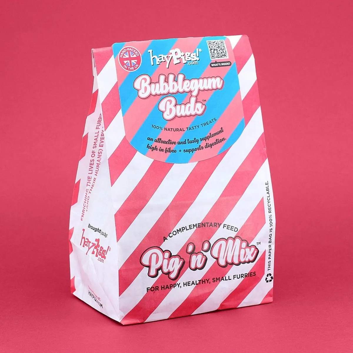 HayPigs Pig'n'Mix snacks navulzakken 8 stuks natuurlijk
