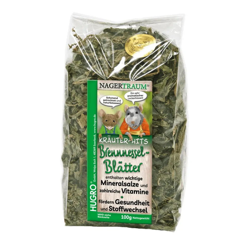 Bounty Paradise NT Brandnetelbladeren snack 100 gram gedroogd