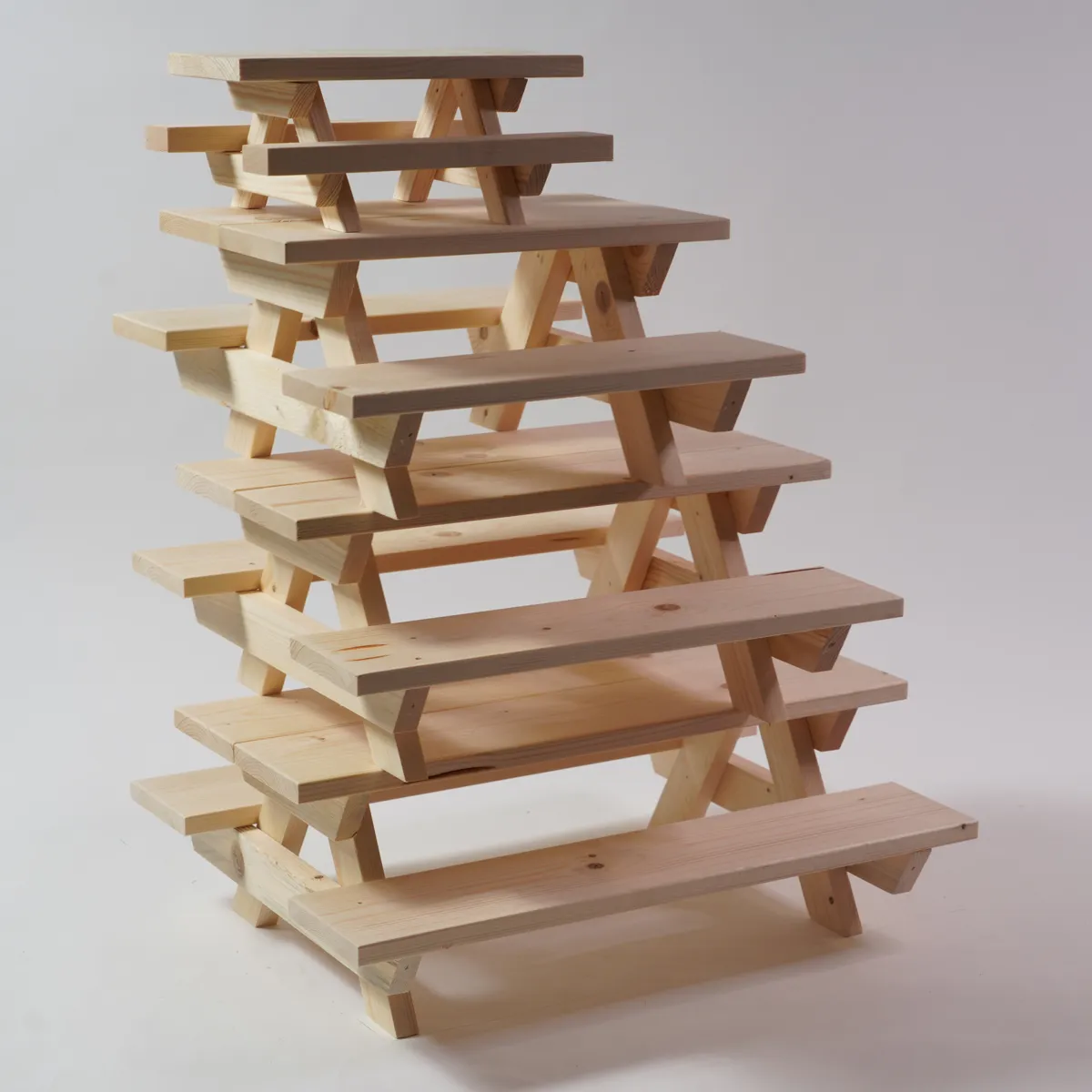 Jouw Konijn Originals Picknicktafel M snacktafel vurenhout