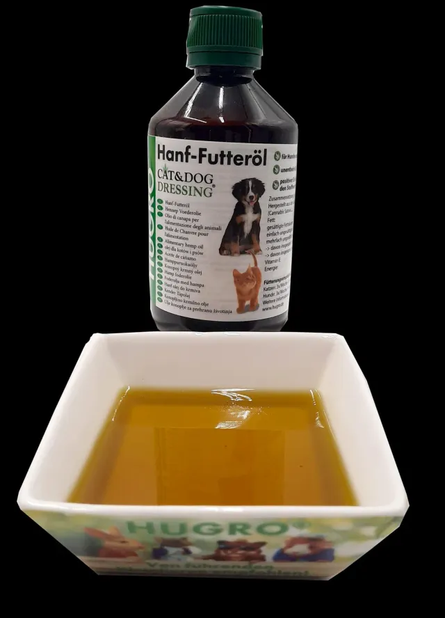 Bounty Paradise Cat & Dog-Dressing hennepolie 250ml koudgeperst