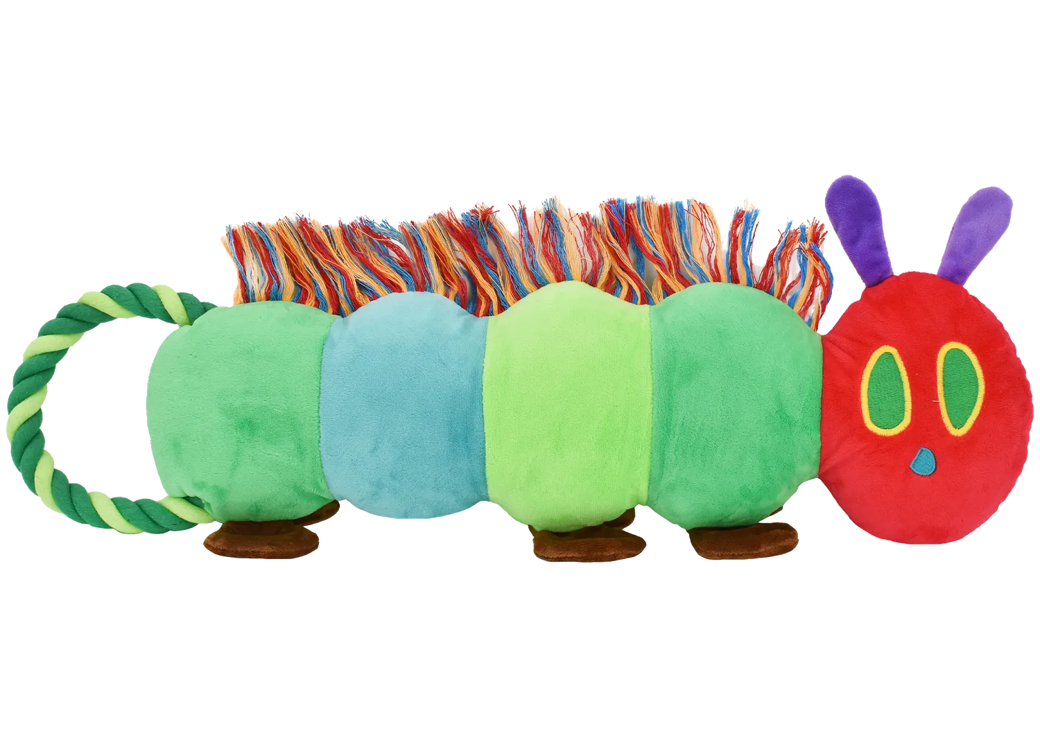 Nature First Rups hondenspeelgoed touw 40cm piep