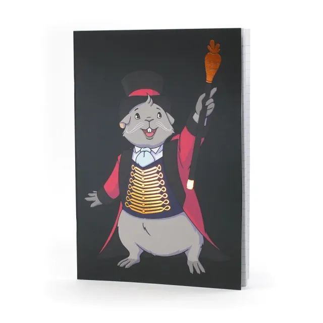 HayPigs Pig T. Barnum notitieboek A5 cavia circus