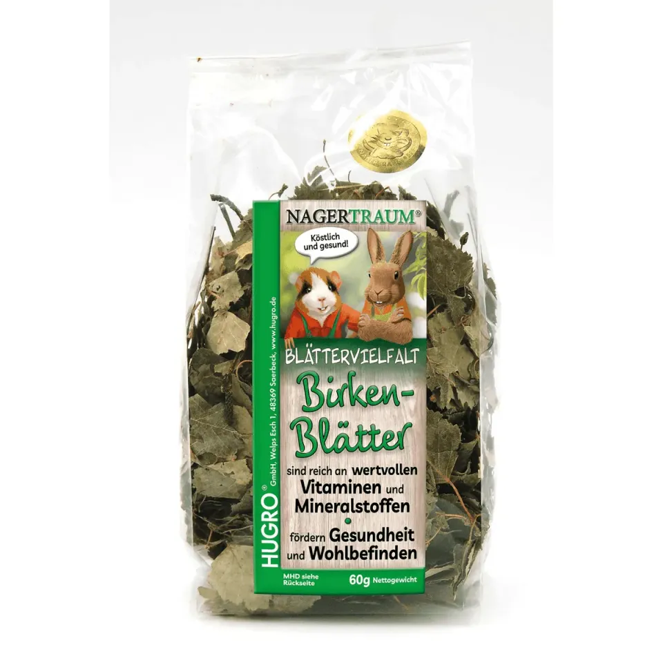 Bounty Paradise NT berkenblad snack 60 gr knaagdier