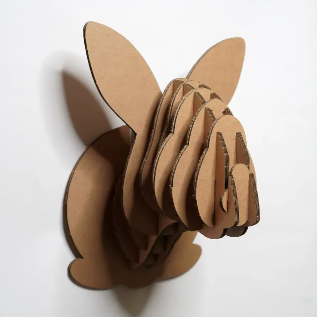 Jouw Konijn Originals 3D konijn knutselmodel met instructies