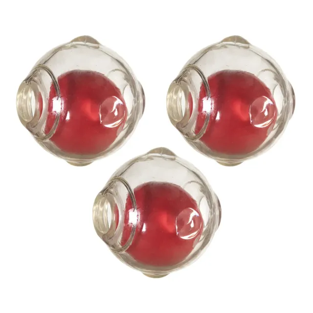 Natures Instinct Chase n Chomp piepbal hondenbal 10 cm 3 stuks rood groen