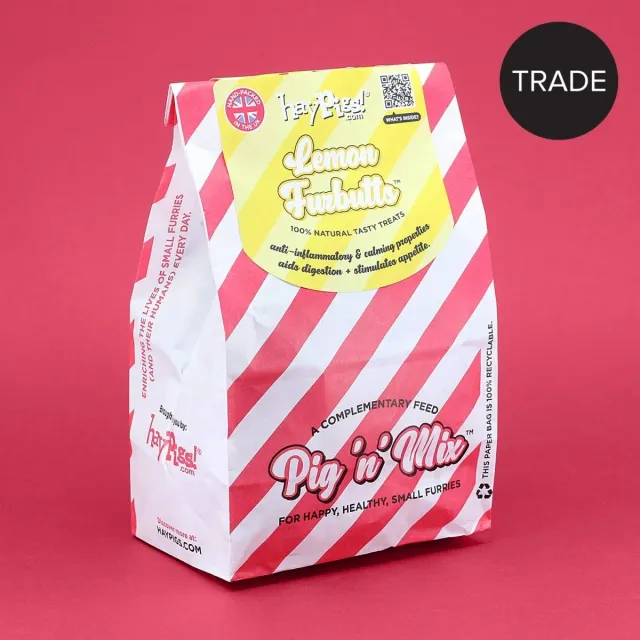 HayPigs Lemon Furbutts kruidenmix 90 g navulzak citroen