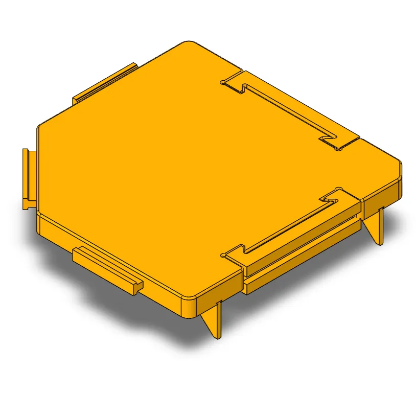 Niborprints Grote Hoekplank 2.0 plateau ophangsysteem