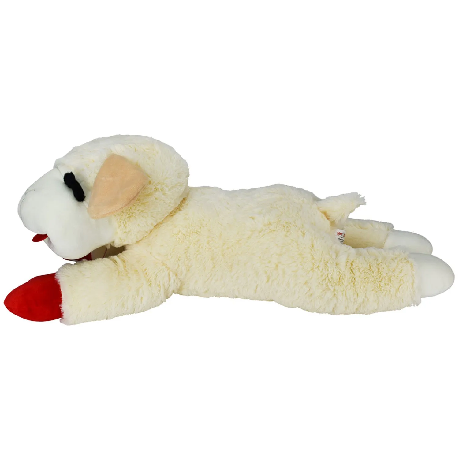 Nature First Lamb Chop pluche hond large met piep
