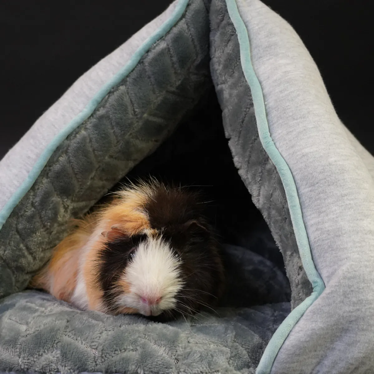 Jouw Cavia Iglo Grey slaaphuis grijs pluche voor cavia