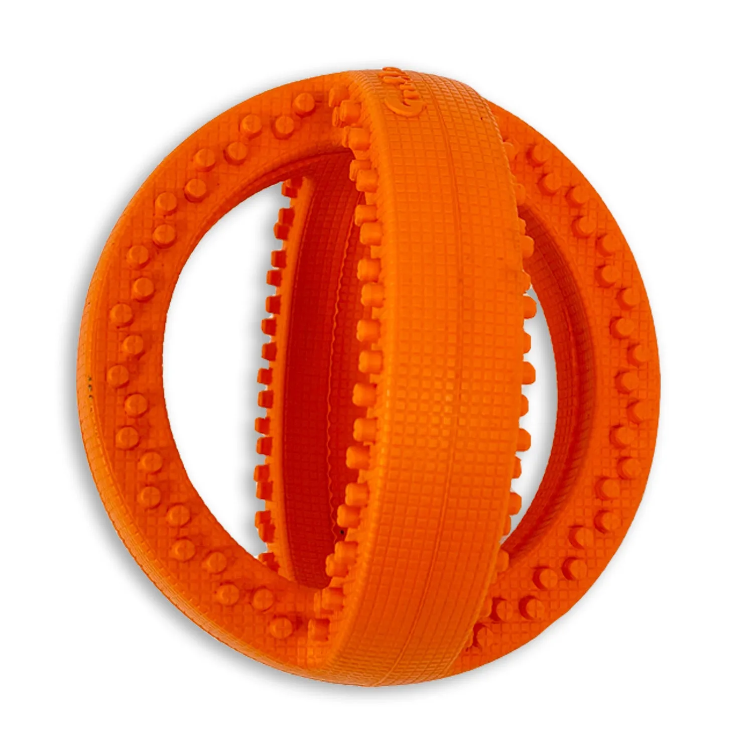 Nature First Grubber Tough Football hondenspeelbal rubber