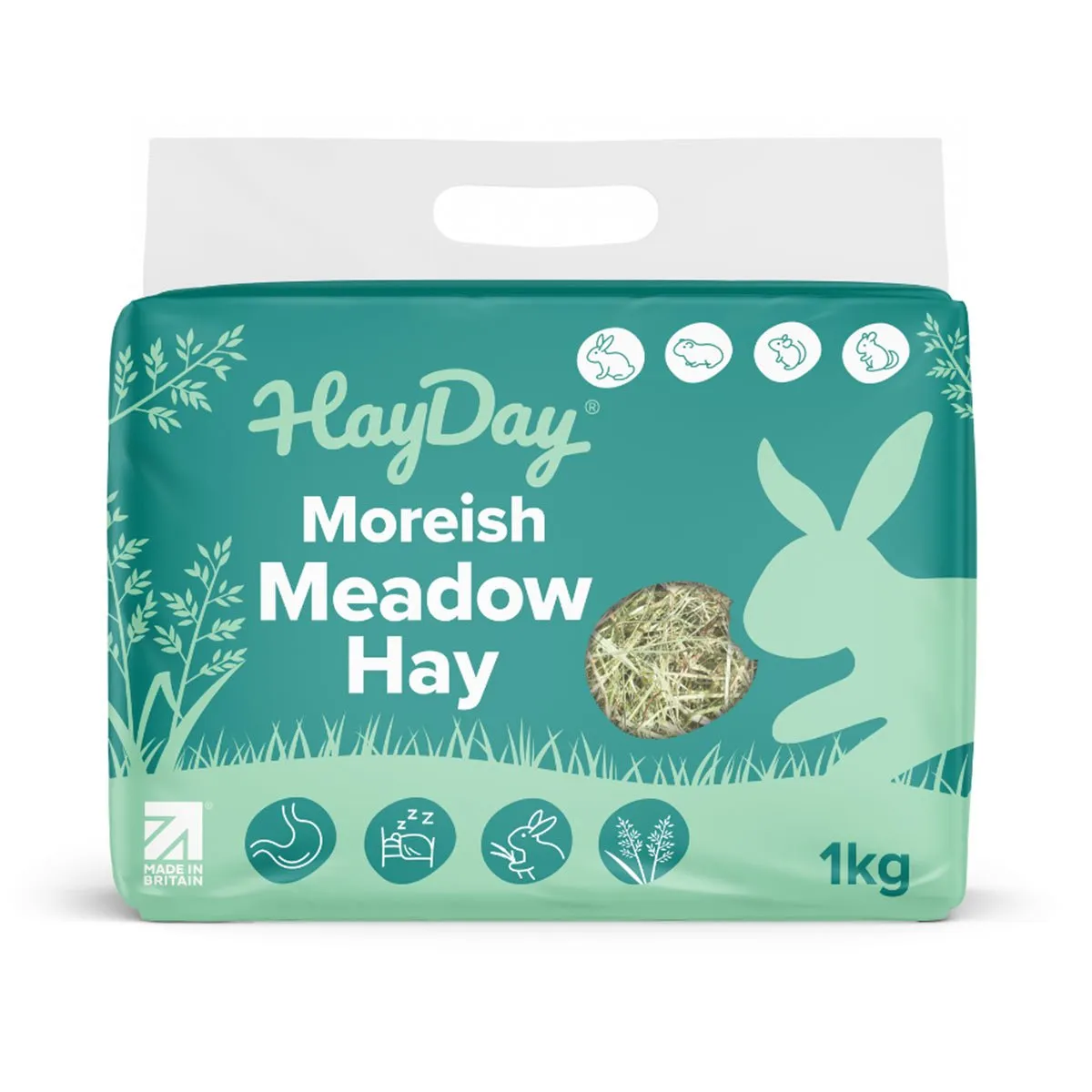 HayDay Moreish Meadow weidehooi 1 kg vezelrijk zacht