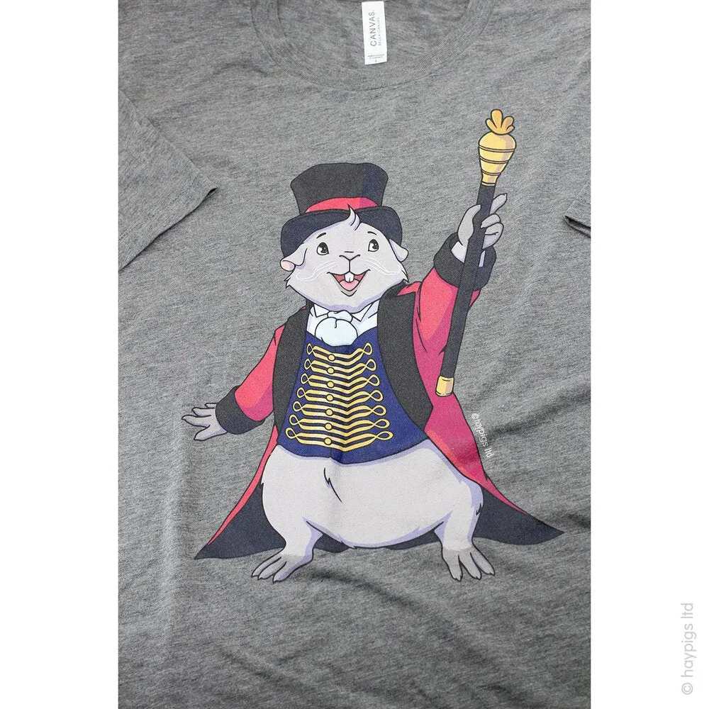 HayPigs Pig. T. Barnum T-shirt unisex grijs XL katoenmix