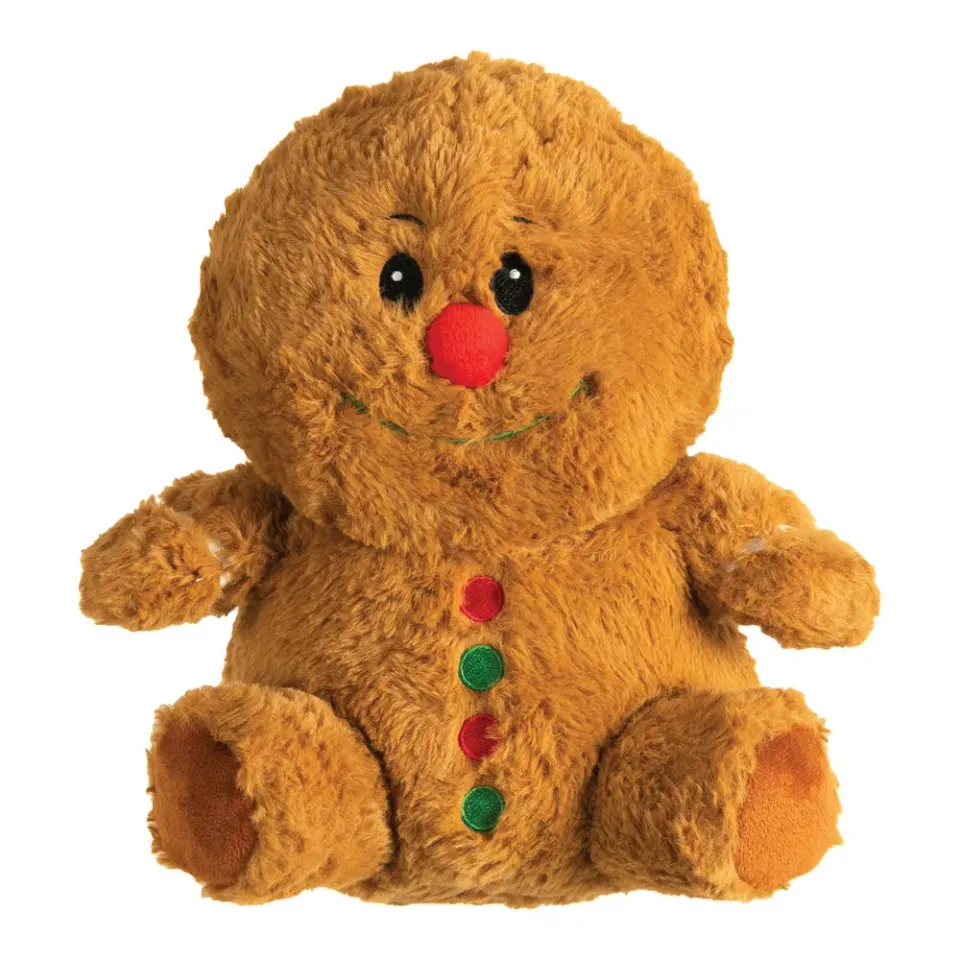 Hero Chuckles Gingerbread pluche hondenspeelgoed peperkoek