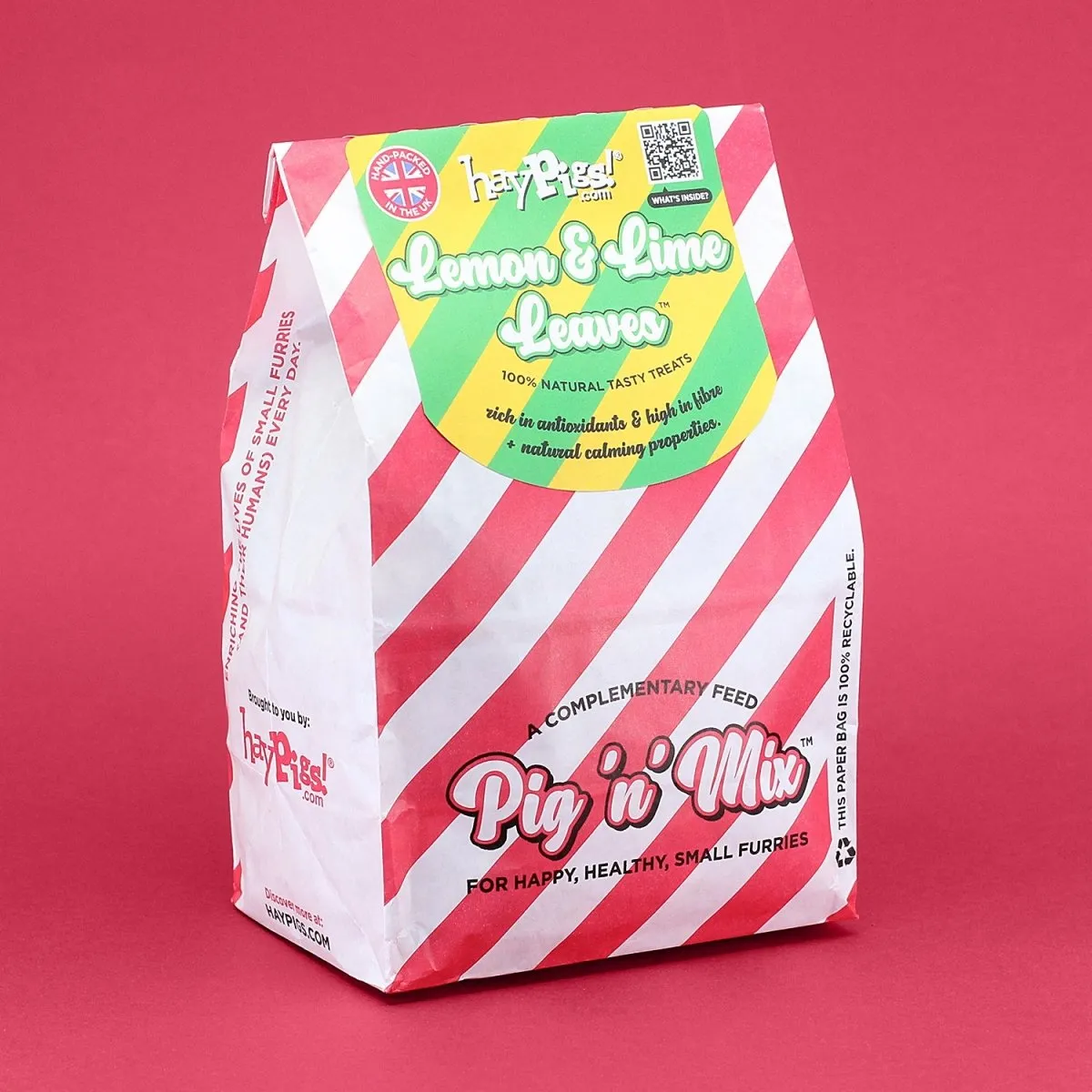 HayPigs Pig'n'Mix snacks navulzakken 8 stuks natuurlijk