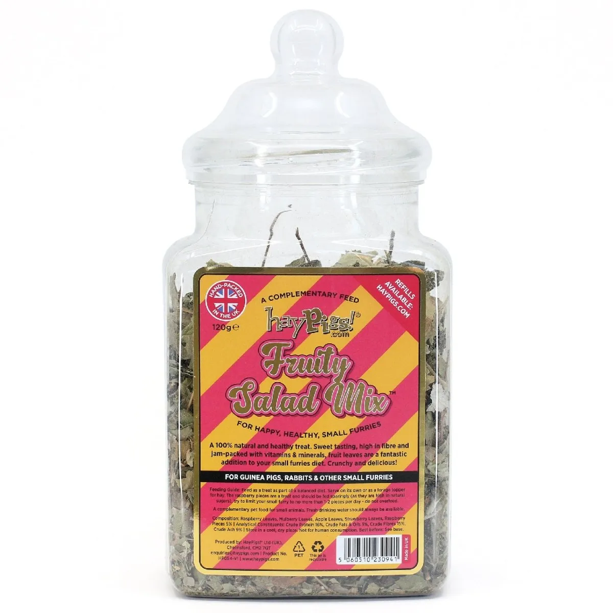 HayPigs Pig n Mix Fruity Salad snack 120g pot