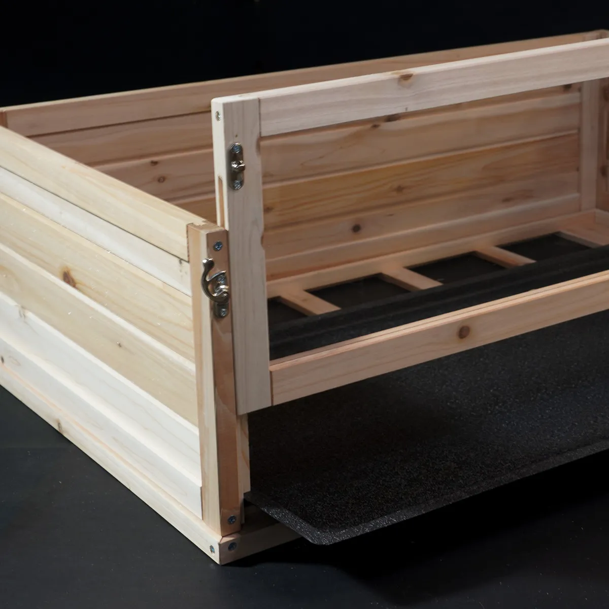 Jouw Cavia Open Home wood S houten caviaverblijf uitbreidbaar