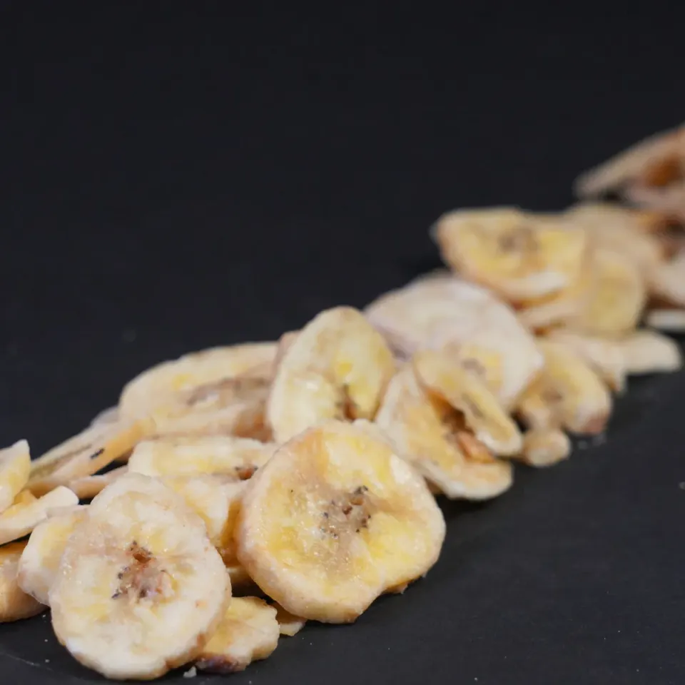 Jouw Cavia banaanschijfjes gedroogde snack fruit