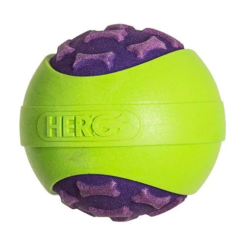 Natures Instinct Hero Outer Armor Large hondenbal blauw